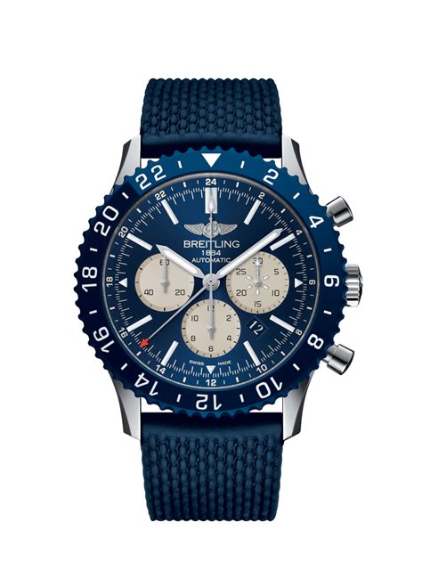 breitling chronoliner stainless steel|breitling chronoliner blue.